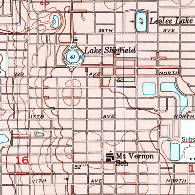 United States Geological Survey Saint Petersburg, FL (1998, 24000-Scale) digital map
