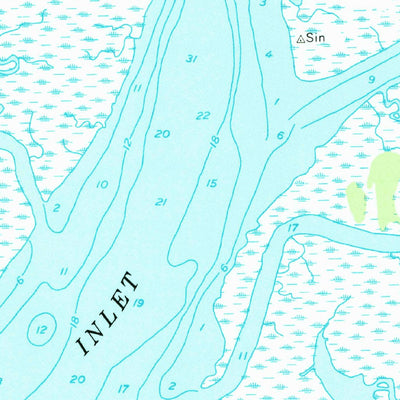 United States Geological Survey Saint Phillips Island, SC (1956, 24000-Scale) digital map
