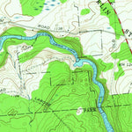 United States Geological Survey Saint Regis Falls, NY (1964, 24000-Scale) digital map