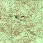 United States Geological Survey Saint Regis Mountain, NY (1999, 25000-Scale) digital map
