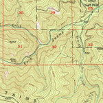 United States Geological Survey Saint Regis, MT (1956, 62500-Scale) digital map