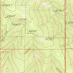 United States Geological Survey Saint Regis, MT (1988, 24000-Scale) digital map