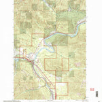 United States Geological Survey Saint Regis, MT (1999, 24000-Scale) digital map