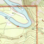 United States Geological Survey Saint Regis, MT (1999, 24000-Scale) digital map