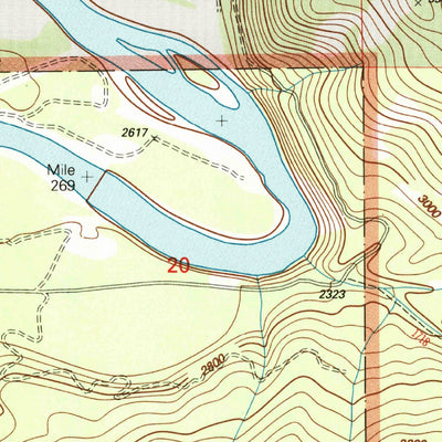United States Geological Survey Saint Regis, MT (1999, 24000-Scale) digital map