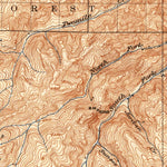 United States Geological Survey Saint Regis, MT-ID (1918, 125000-Scale) digital map