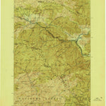 United States Geological Survey Saint Regis, MT-ID (1919, 125000-Scale) digital map