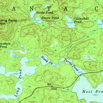 United States Geological Survey Saint Regis, NY (1955, 62500-Scale) digital map
