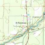 United States Geological Survey Saint Tammany, LA (1970, 24000-Scale) digital map
