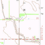 United States Geological Survey Saint Thomas, ND (1972, 24000-Scale) digital map