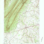 United States Geological Survey Saint Thomas, PA (1944, 24000-Scale) digital map