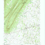United States Geological Survey Saint Thomas, PA (1990, 24000-Scale) digital map
