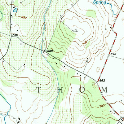 United States Geological Survey Saint Thomas, PA (1990, 24000-Scale) digital map