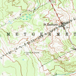 United States Geological Survey Saint Zacharie, ME (1957, 62500-Scale) digital map