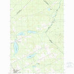 United States Geological Survey Saint Zacharie North, QC-ME (1989, 24000-Scale) digital map