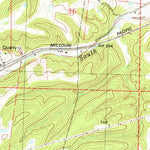 United States Geological Survey Sainte Genevieve, MO-IL (1979, 24000-Scale) digital map
