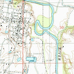 United States Geological Survey Sainte Marie, IL (1985, 24000-Scale) digital map