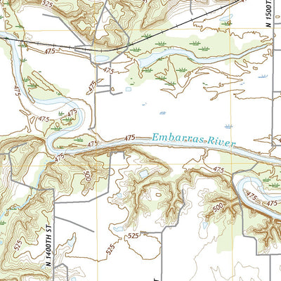United States Geological Survey Sainte Marie, IL (2021, 24000-Scale) digital map