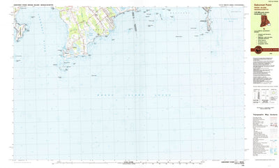 United States Geological Survey Sakonnet Point, RI-MA (1984, 25000-Scale) digital map