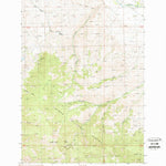 United States Geological Survey Sal Mountain, ID (1989, 24000-Scale) digital map