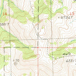 United States Geological Survey Sal Mountain, ID (1989, 24000-Scale) digital map