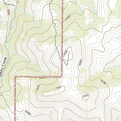 United States Geological Survey Sal Mountain, ID (2020, 24000-Scale) digital map