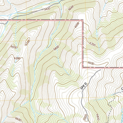 United States Geological Survey Sal Mountain, ID (2020, 24000-Scale) digital map