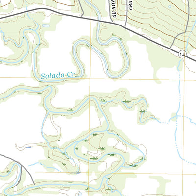 United States Geological Survey Salado, AR (2020, 24000-Scale) digital map