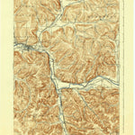 United States Geological Survey Salamanca, NY (1900, 62500-Scale) digital map