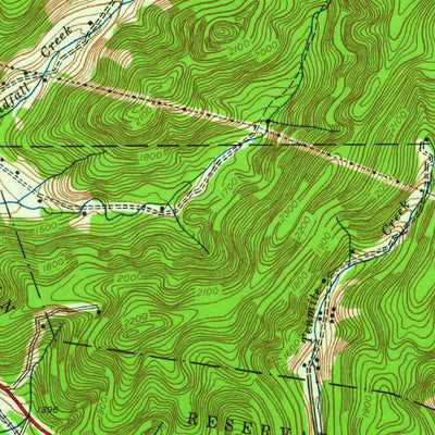 United States Geological Survey Salamanca, NY (1938, 62500-Scale) digital map