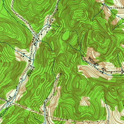 United States Geological Survey Salamanca, NY (1938, 62500-Scale) digital map