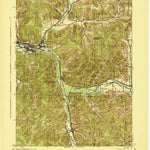 United States Geological Survey Salamanca, NY (1943, 62500-Scale) digital map
