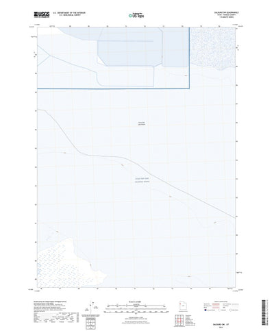 United States Geological Survey Salduro SW, UT (2023, 24000-Scale) digital map
