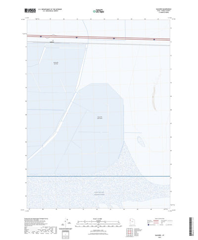 United States Geological Survey Salduro, UT (2023, 24000-Scale) digital map