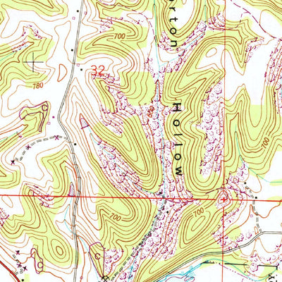 United States Geological Survey Salem, AL-TN (1948, 24000-Scale) digital map
