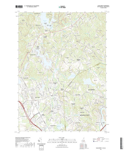 United States Geological Survey Salem Depot, NH (2021, 24000-Scale) digital map