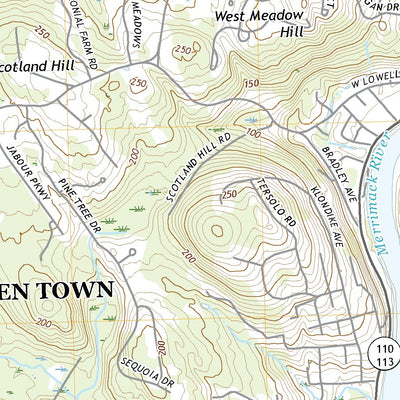 United States Geological Survey Salem Depot, NH (2021, 24000-Scale) digital map