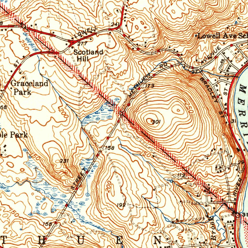 Salem Depot, NHMA (1943, 31680Scale) Map by United States Geological