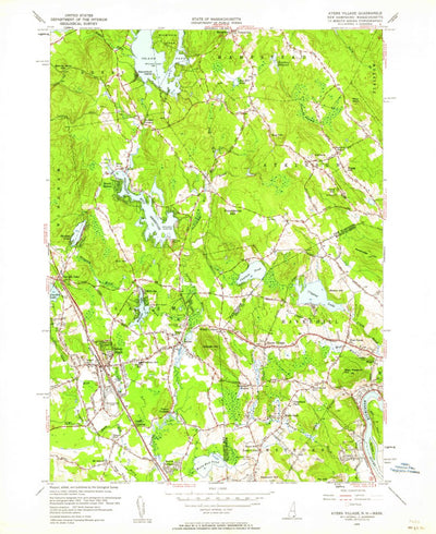 United States Geological Survey Salem Depot, NH-MA (1955, 24000-Scale) digital map