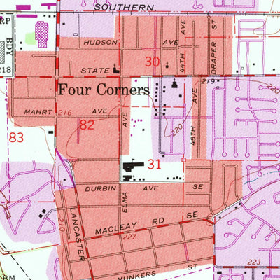 United States Geological Survey Salem East, OR (1969, 24000-Scale) digital map