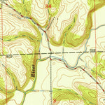 United States Geological Survey Salem, IN (1950, 24000-Scale) digital map