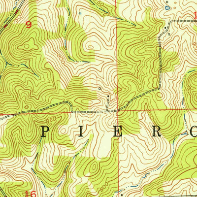 United States Geological Survey Salem, IN (1950, 24000-Scale) digital map
