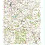 United States Geological Survey Salem, IN (1963, 24000-Scale) digital map