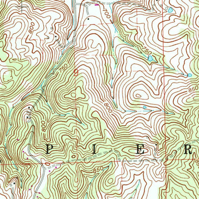 United States Geological Survey Salem, IN (1963, 24000-Scale) digital map