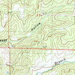 United States Geological Survey Salem Knob, AR-MO (1984, 24000-Scale) digital map
