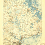 United States Geological Survey Salem, MA (1888, 62500-Scale) digital map