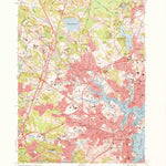 United States Geological Survey Salem, MA (1970, 24000-Scale) digital map