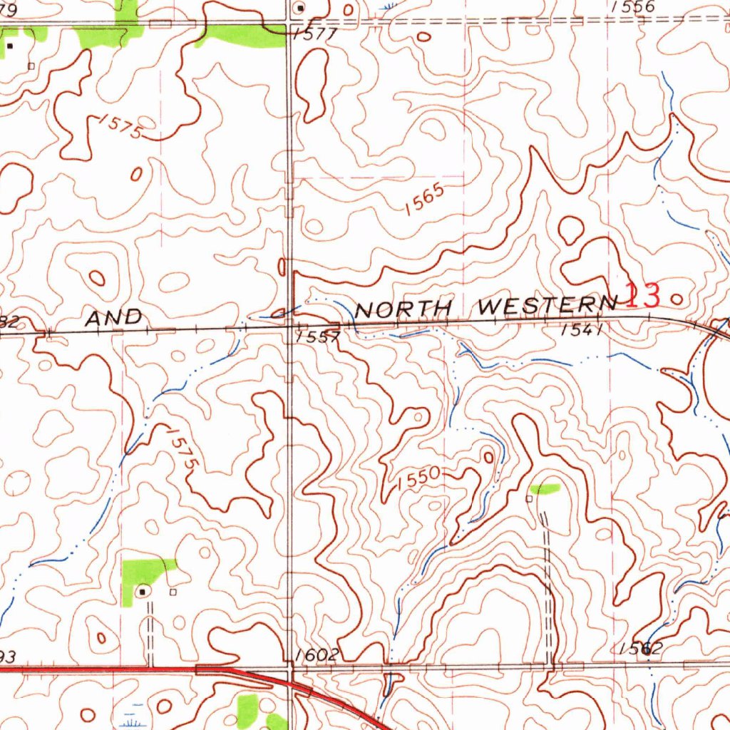 Salem NE, SD (1964, 24000-Scale) Map by United States Geological Survey ...