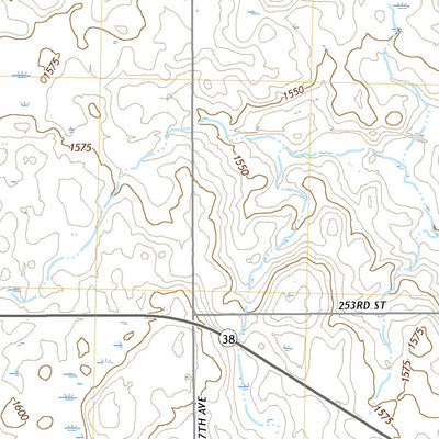United States Geological Survey Salem NE, SD (2021, 24000-Scale) digital map