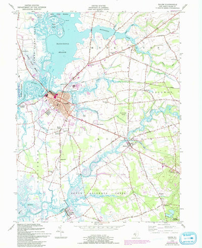 United States Geological Survey Salem, NJ (1948, 24000-Scale) digital map